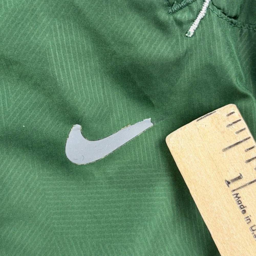 Nike Storm-Fit Green Baggy Full Zip Rain Track Pants Men's Large 2012